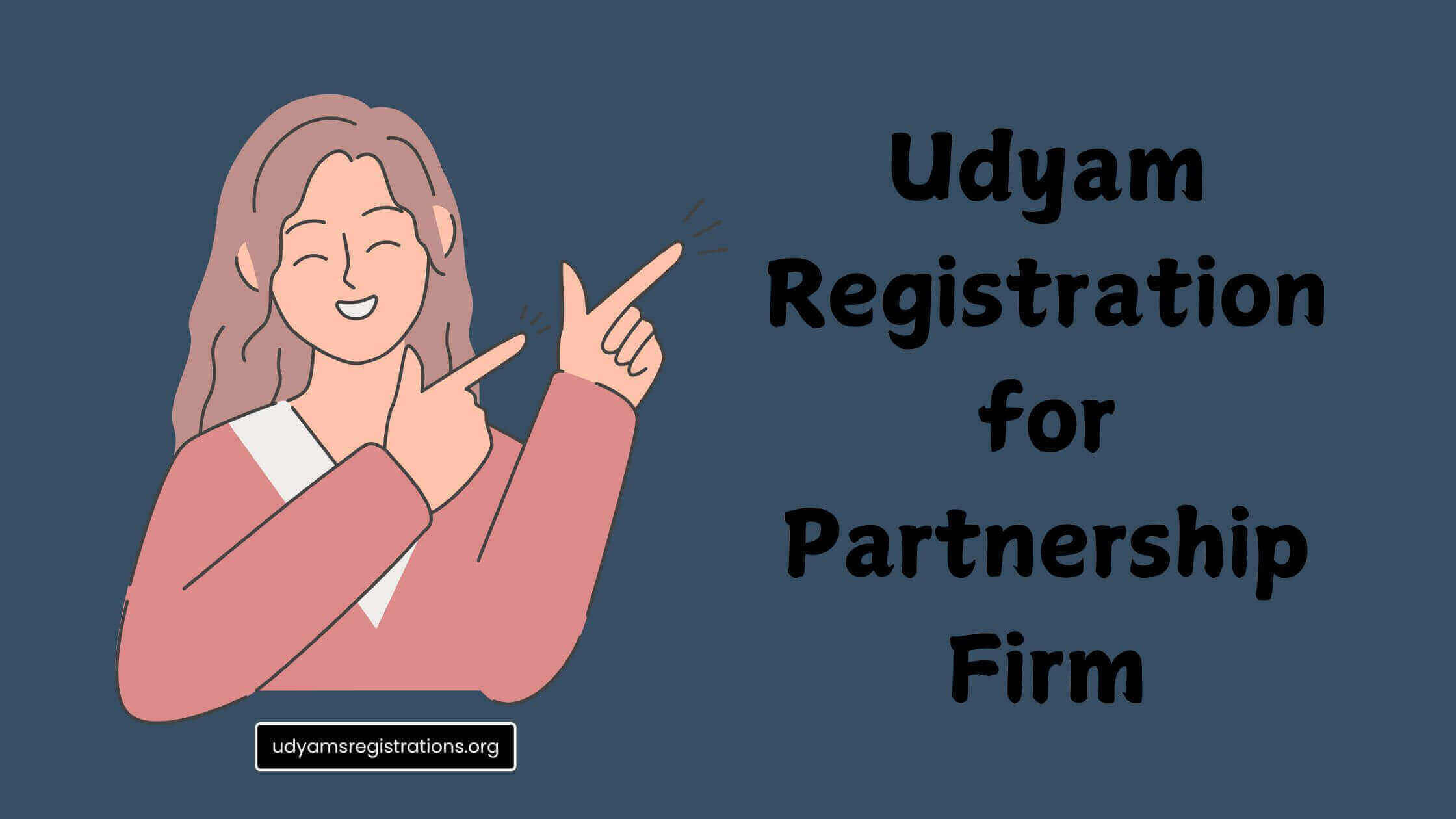 Udyam Registration for Partnership Firm